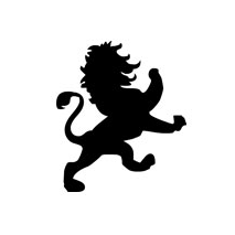 Sticker lion baroque 2