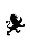 Sticker lion baroque 2