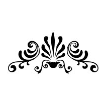 Sticker motif baroque 2