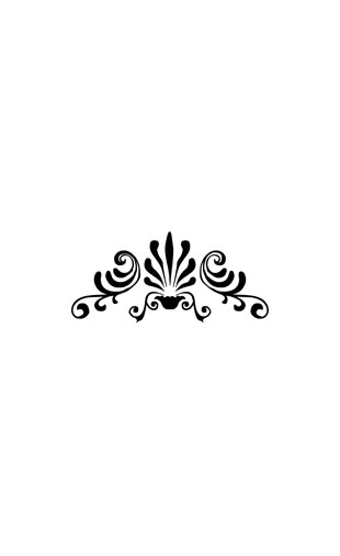 Sticker motif baroque 2