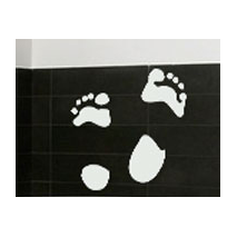 Sticker traces de pieds