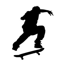 Sticker skate