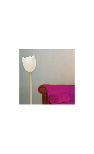 Sticker tulipe blanche