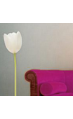 Sticker tulipe blanche