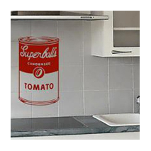 Sticker Superball's soup