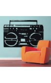 Sticker ghettoblaster