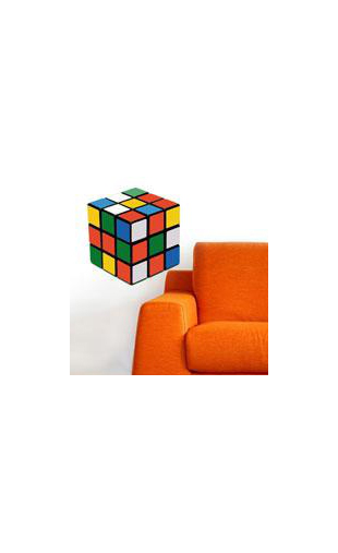 Sticker rubik's cube
