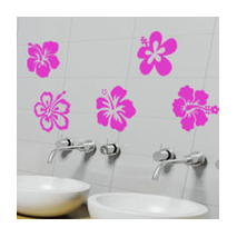 Stickers Fleurs Hibiscus 1