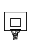 Sticker Panier de Basket