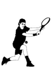 sticker Roger Tennis
