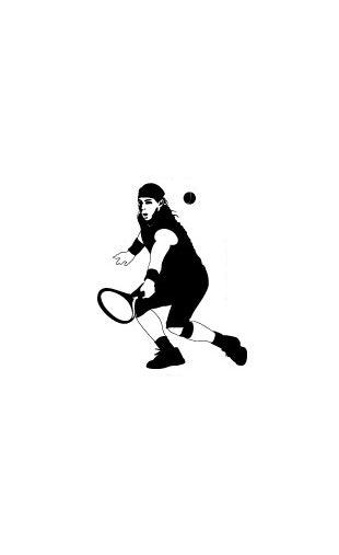 Sticker Tennis
