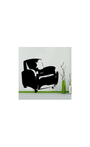 Sticker Fauteuil Club