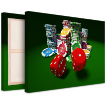 Tableau photo sur toile Poker