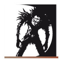 Sticker Death Note Ryuk