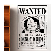 Sticker One Piece Luffy