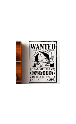 Sticker One Piece Luffy