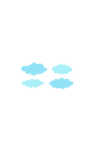 Kit Stickers nuages 2
