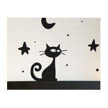 Sticker "tous les chats sont gris..."