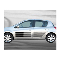 Sticker voiture Bandes racing 1