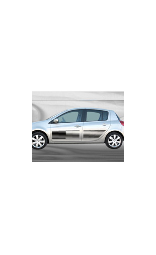 Sticker voiture Bandes racing 1