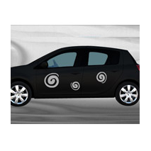 Sticker voiture Tourbillons