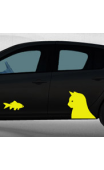 Stickers voiture Duel