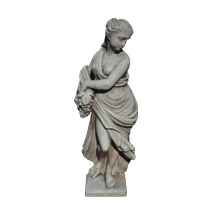 Sticker statue femme