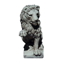 Sticker statue lion