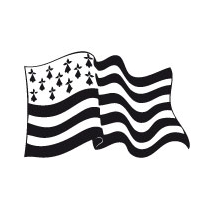 Sticker Drapeau Breton