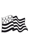 Sticker Drapeau Breton