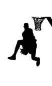 Sticker basket slam dunk
