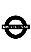 Sticker Mind The Gap