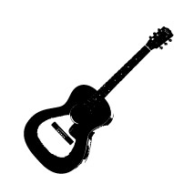 Sticker Guitare
