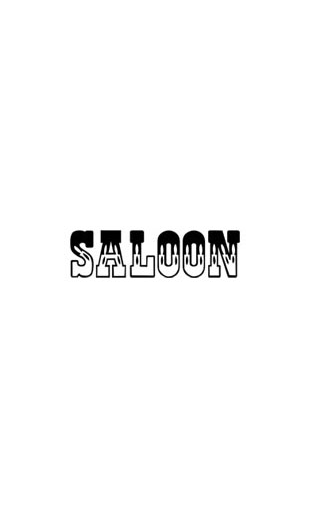 Sticker "SALOON"