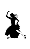 Sticker danse flamenco