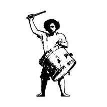 Sticker joueur tambour