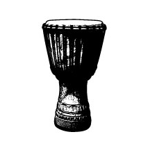 Sticker djembe