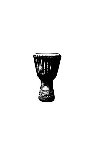 Sticker djembe