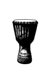 Sticker djembe