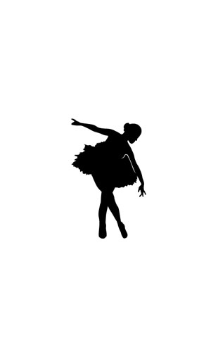 Sticker danseuse Ã©toile