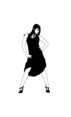 Sticker danseuse espagnole