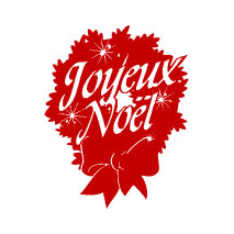 sticker fÃªtes joyeux noel