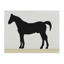 Sticker cheval - jument