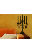 Sticker baroque chandelier 3