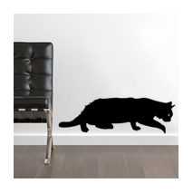 Sticker Chat à l'affut