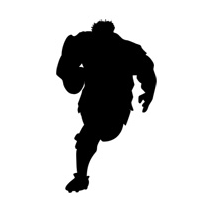 Sticker contact rugby