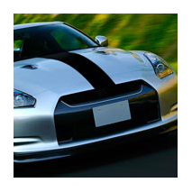 Sticker bande racing unique