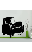 Sticker Fauteuil Club