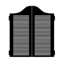 sticker portes de saloon