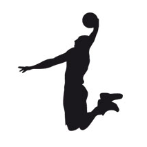 Sticker basket slamdunk